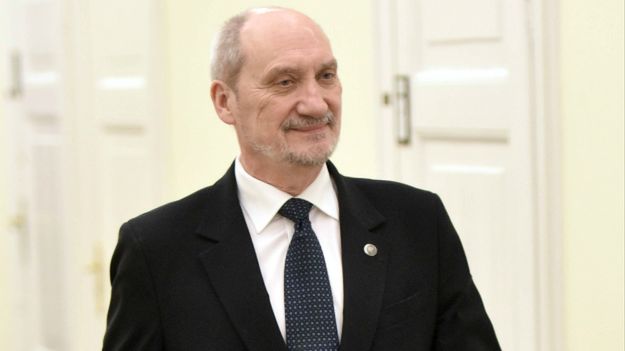 Minister obrony narodowej Antoni Macierewicz