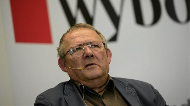 Redaktor naczelny "Gazety Wyborczej" Adam Michnik