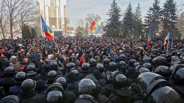 Demonstracja w Kiszyniowie