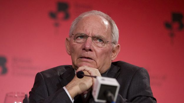 Niemiecki minister finansów Wolfgang Schaeuble