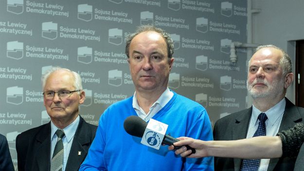 Przewodniczący SLD Włodzimierz Czarzasty