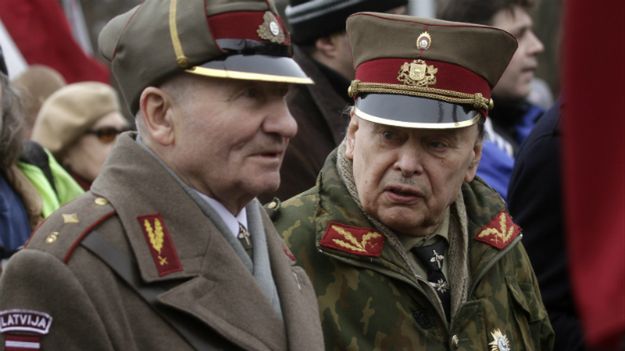 Weterani Łotewskiego Legionu Waffen SS