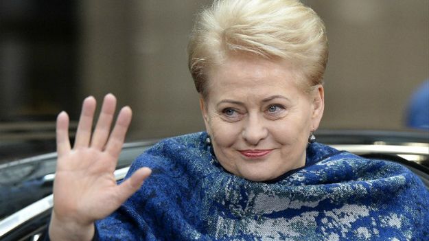 Prezydent Litwy Dalia Grybauskaite