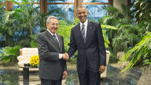 Raul Castro, Barack Obama