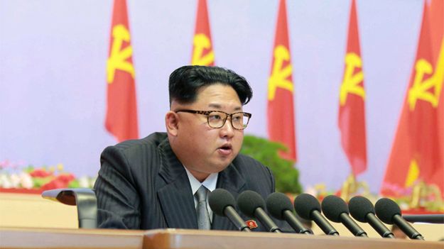 Kim Dzong Un na Kongresie Partii Pracy Korei