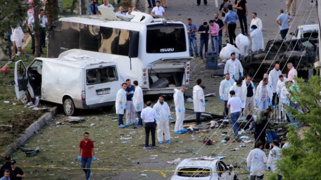 Do wybuchu doszło ok. 25 km od miasta Diyarbakir