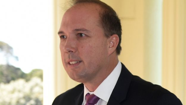 Australijski minister ds. imigracji Peter Dutton