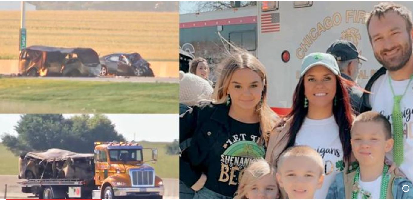 Rodzina zginęła w wypadku pod Chicago