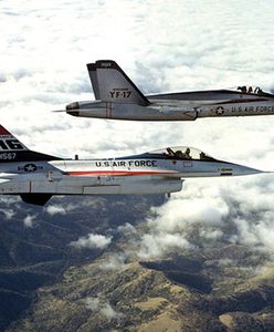 Pierwszy oblot F-16 wykonano przez przypadek
