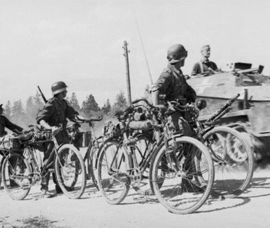 Wehrmacht na rowerach