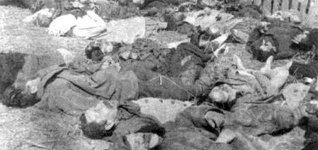 Polacy zamordowani przez UPA podczas masakry w Lipnikach, 1943 r. 