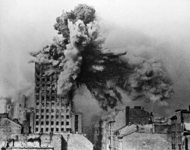 Trafienie w Prudential, 28 sierpnia 1944 r. 