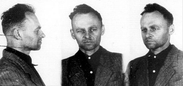 Witold Pilecki w więzieniu na Mokotowie, 1947 r. 