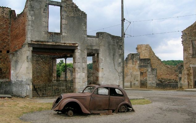 Masakra w Oradour sur Glane. SS wymordowało tu ponad 600 osób