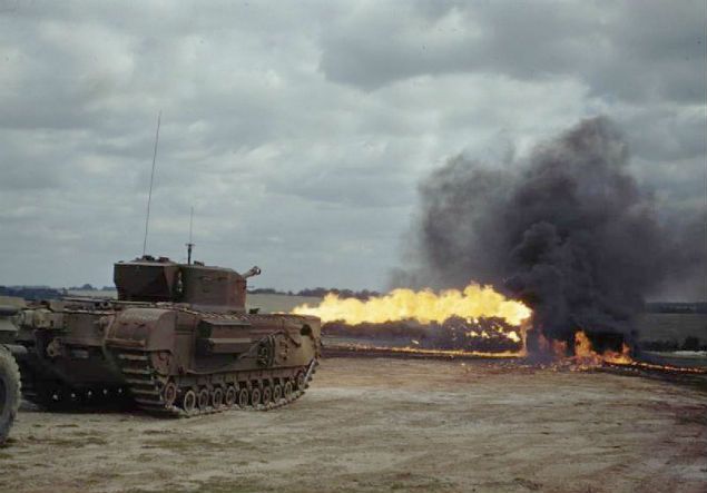 Pancerne smoki - czołgi z miotaczami ognia w czasie II wojny światowej