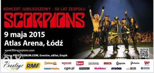 Znikają bilety na koncert Scorpions!