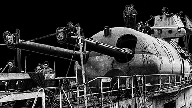 Francuski okręt podwodny "Surcouf"