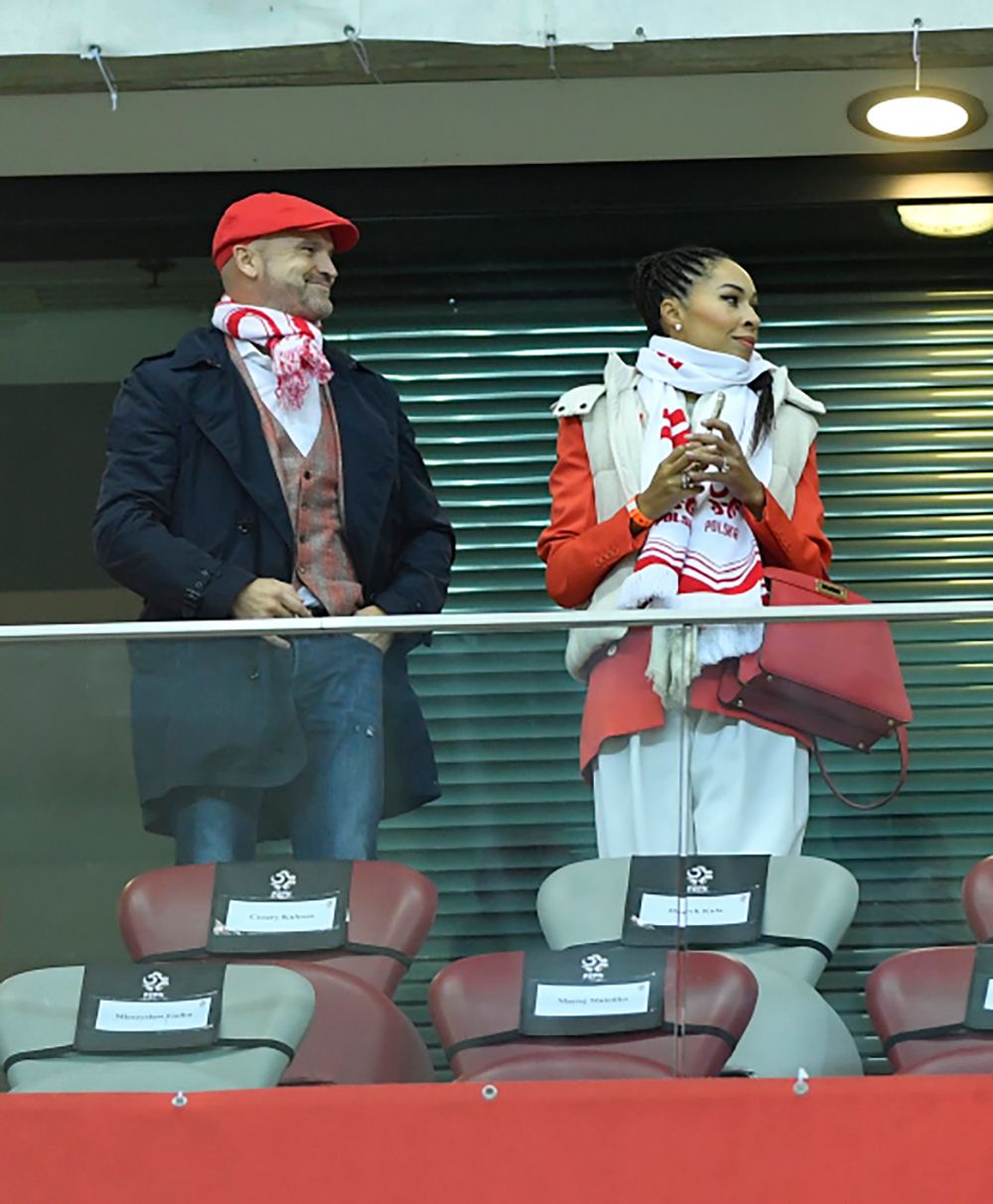 Omenaa Mensah i Rafał Brzóska – mecz Polska-Holandia
