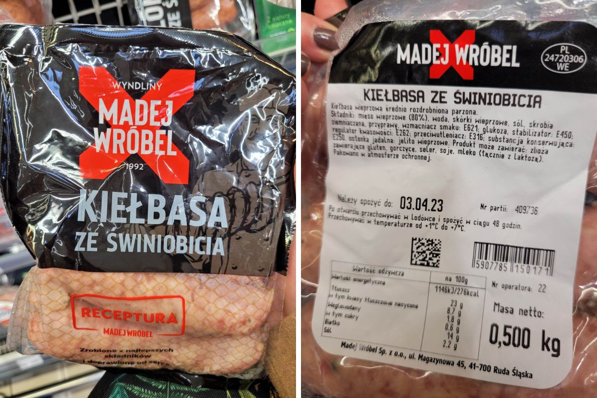 Madej Wróbel Kiełbasa ze świniobicia