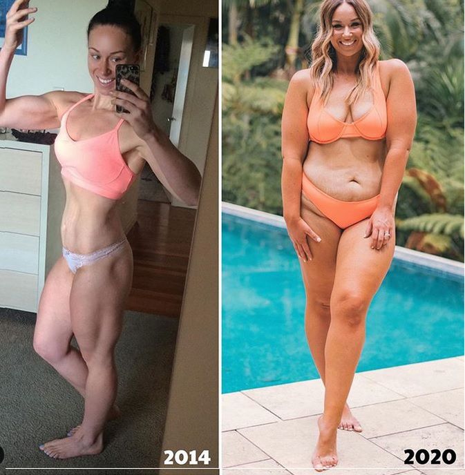 Blogerka pokazała przemianę na przestrzeni lat