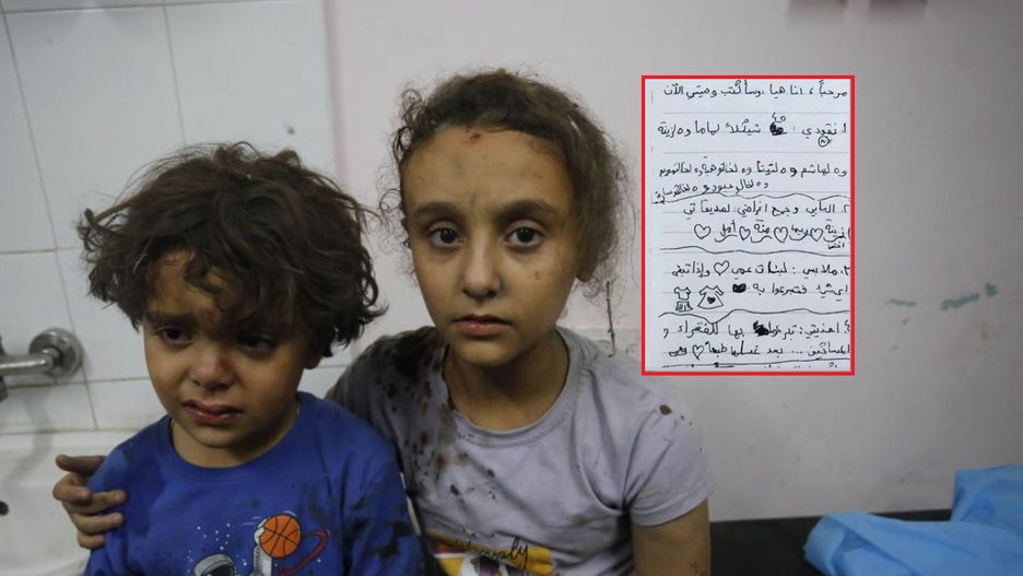 Dzieci ze Strefy Gazy piszą testamenty. Rozdają zabawki i ubrania