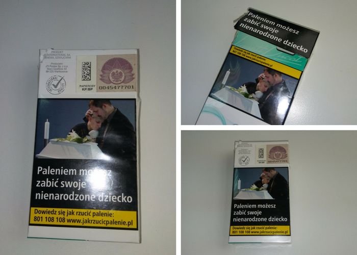 Nowa paczka papierosów