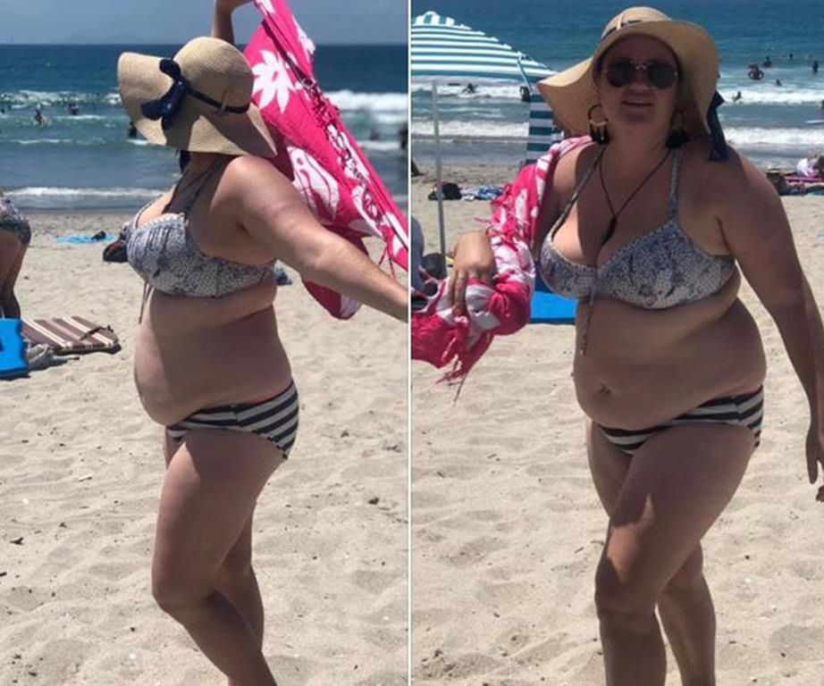 Kilku mężczyzn zaczęło otwarcie z niej szydzić, ale Shalley za bardzo się tym nie przejęła (Facebook)