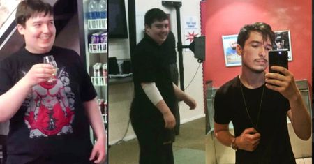 Schudł 55 kilogramów. Myślał, że przeszedł operację zmniejszenia żołądka i zrezygnował z ulubionych przysmaków