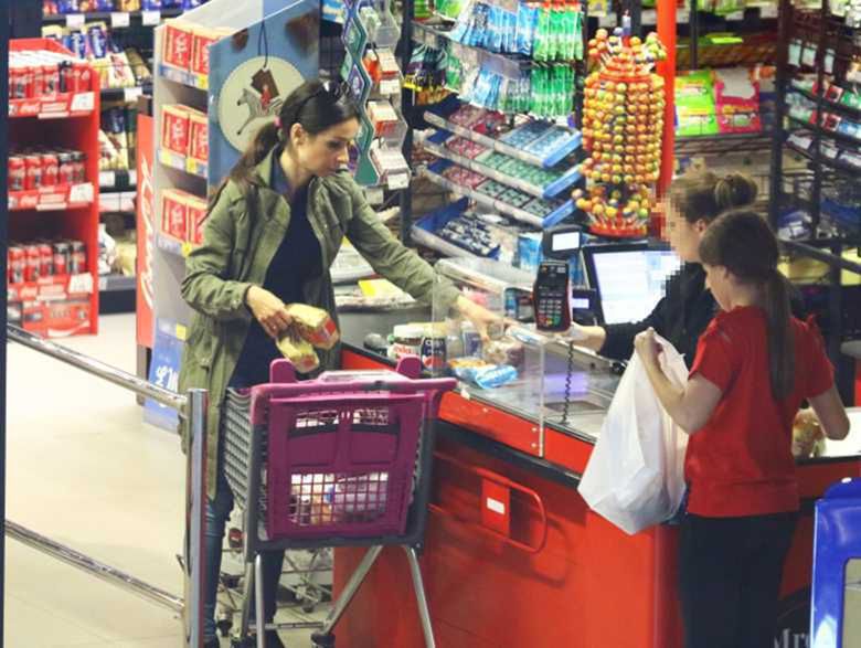 Marta Kaczyńska w Sopocie na zakupach