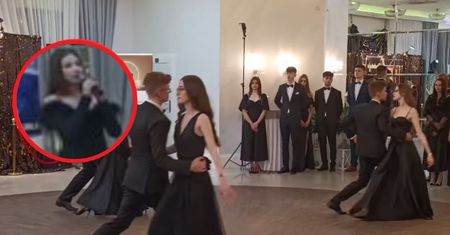 Wyjątkowy występ na studniówce. Uczennica zaśpiewała piosenkę Adele