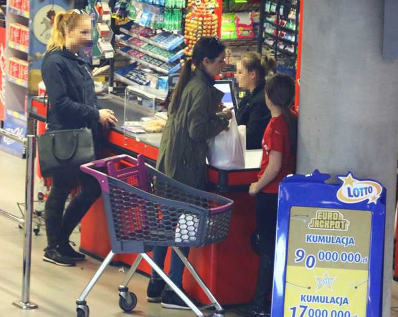 Marta Kaczyńska na zakupach