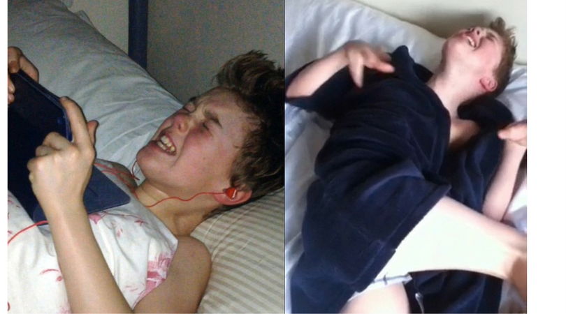 Cameron i objawy PANDAS/ DailyMail