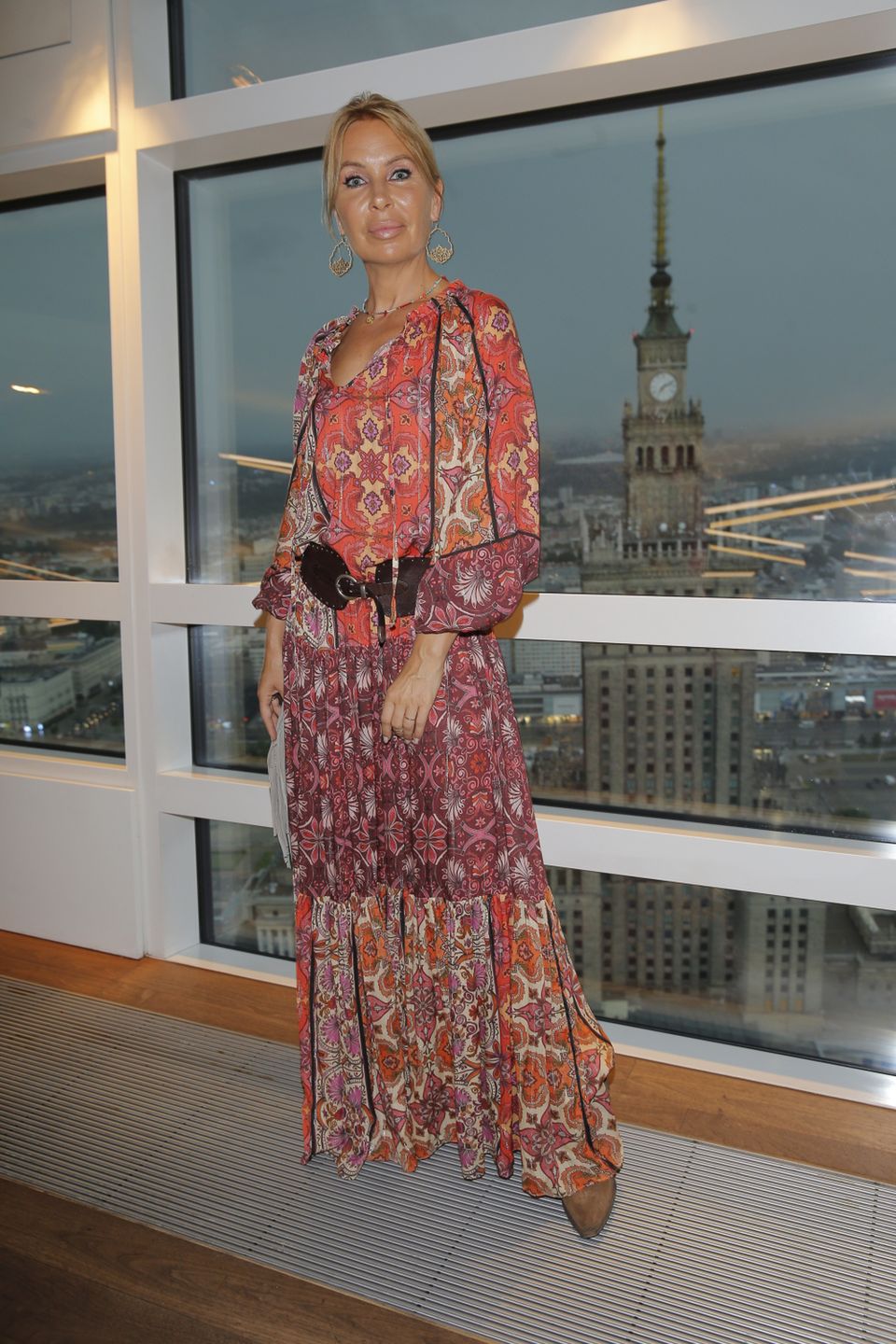 Natalia Jaroszewska na promocji książki Poczekalnia