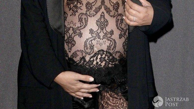 Ciążowa kreacja, gala LACMA 2015 (fot. ONS)