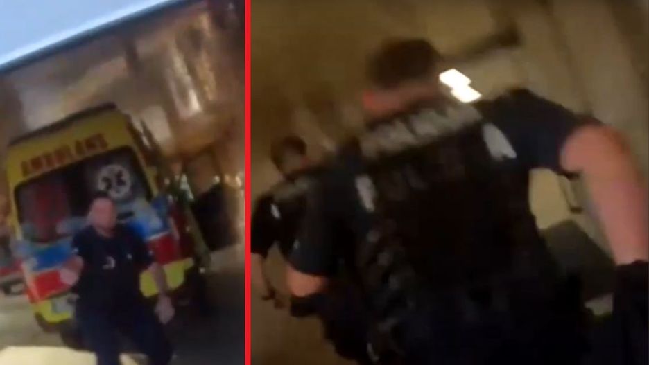 Policjanci eskortowali 7-miesięczne dziecko. Liczyła się każda minuta