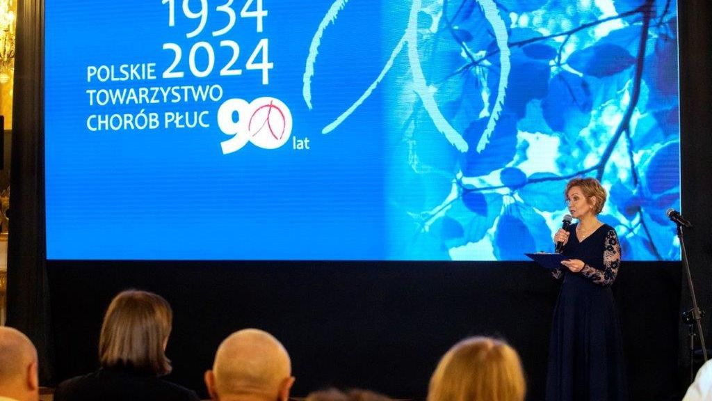 Jubileusz 90-lecia Polskiego Towarzystwa Chorób Płuc: wyjątkowy wieczór wdzięczności i refleksji. Fot. Polskie Towarzystwo Chorób Płuc
