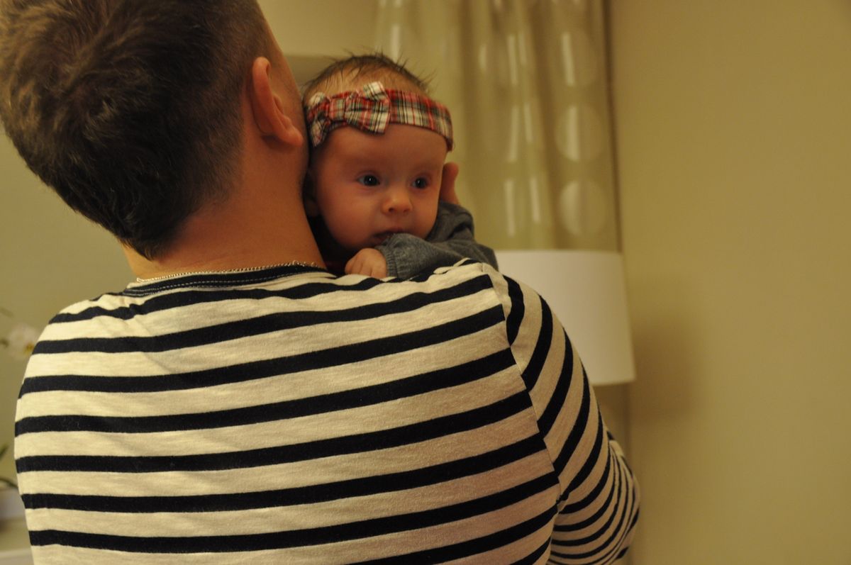 Zabiegi rehabilitacyjne to rutyna małej Lilki