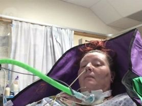 Powikłania po COVID-19. 45-latka ma zapadnięte płuco i musi poruszać się na wózku. Jej historia to ostrzeżenie dla koronasceptyków