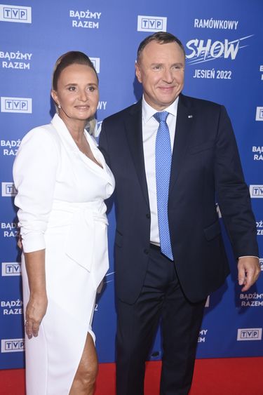 Joanna Kurska i Jacek Kurski - ramówka TVP 2022