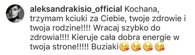 Gwiazdy wspierają Alżbetę Leńską po operacji mózgu