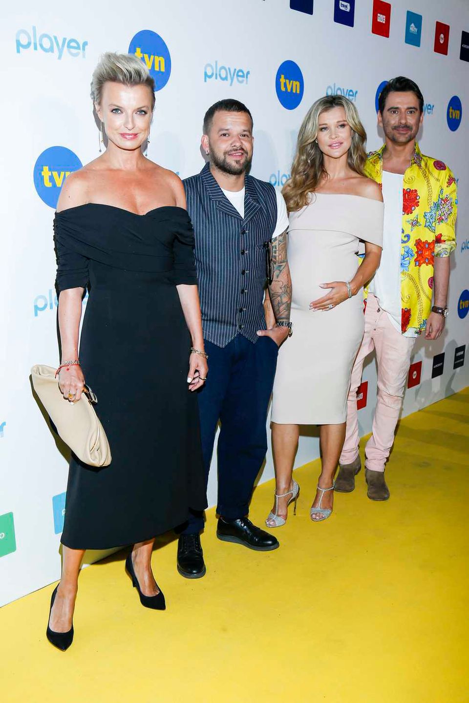 Joanna Krupa w ciąży i jurorzy Top Model na ściance - jesienna ramówka TVN 2019