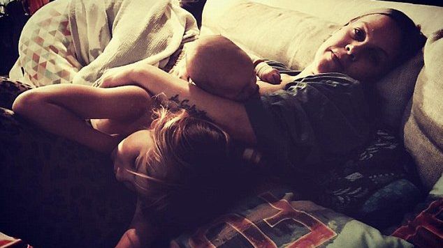 Pink z córką Willow i synem Jamesem