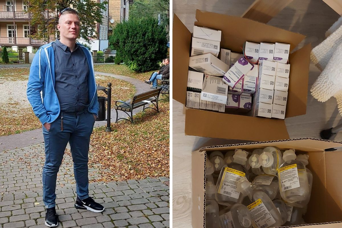 Potężne dawki antybiotyków były obciążające dla jego organizmu