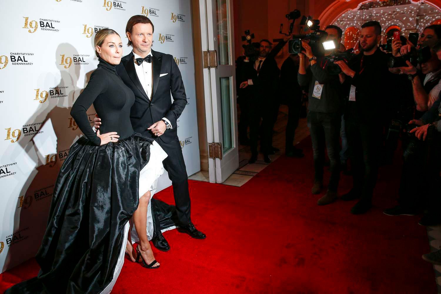 Bal Dziennikarzy 2019: Małgorzata Rozenek i Radosław Majdan