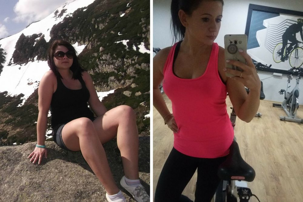 Żeby schudnąć, Wiola ćwiczyła w Chodakowską