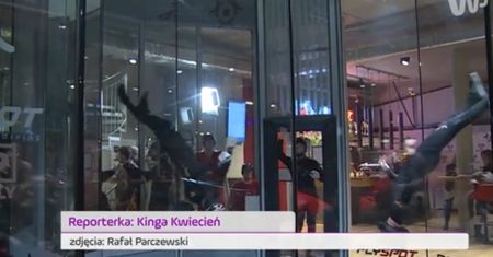 Jak wygląda lot w tunelu aerodynamicznym? (WIDEO)