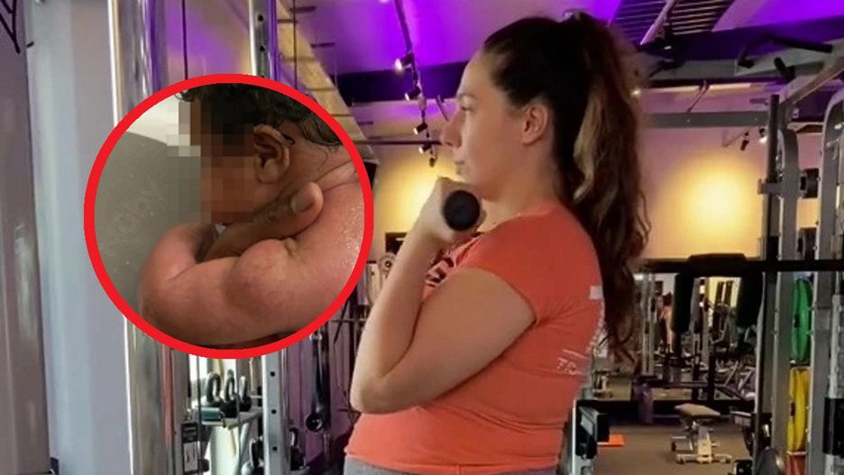 Ta mama ćwiczyła w ciąży. Jej dziecko urodziło się z mięśniami
