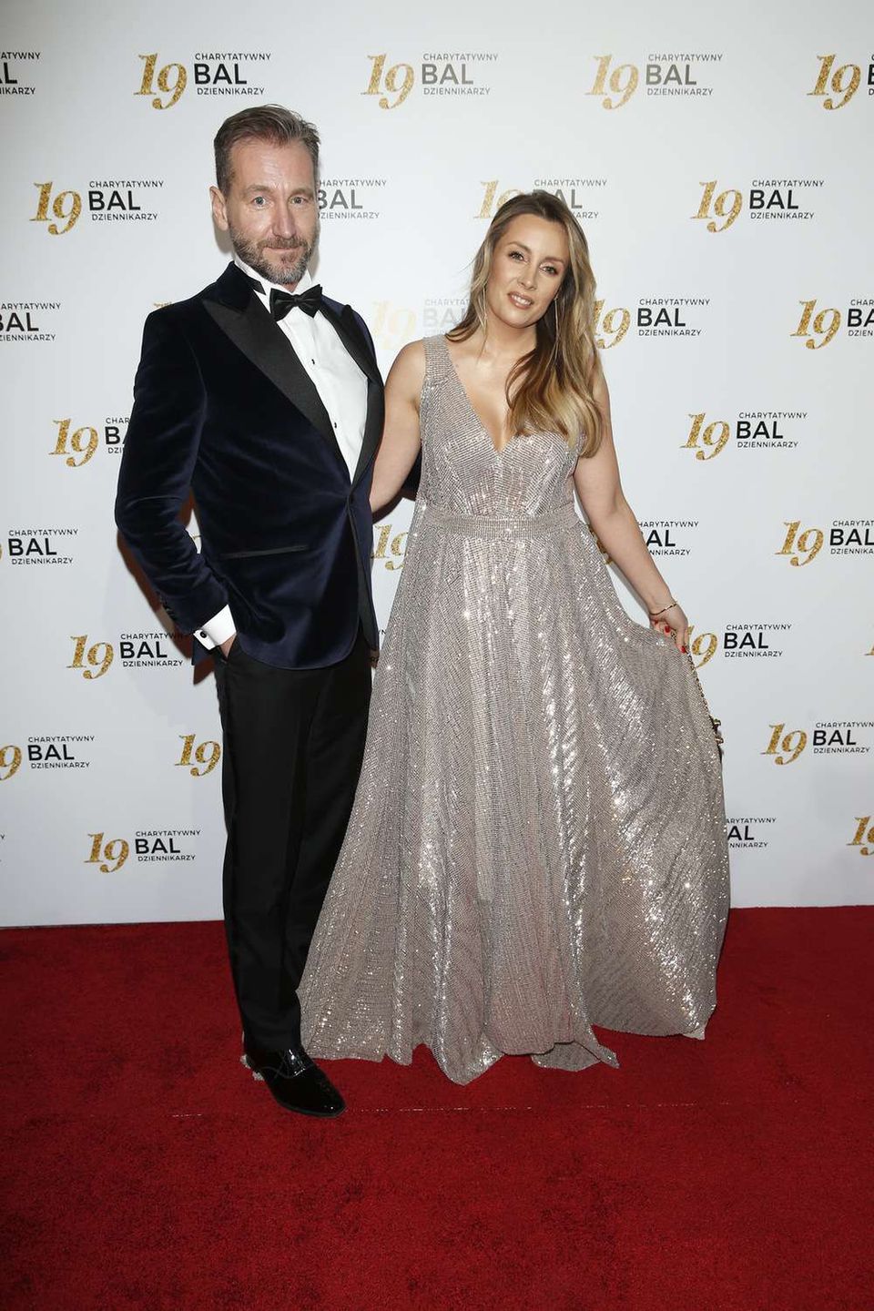 Piotr Kraśko i Karolina Ferenstein-Kraśko - Bal Dziennikarzy 2019