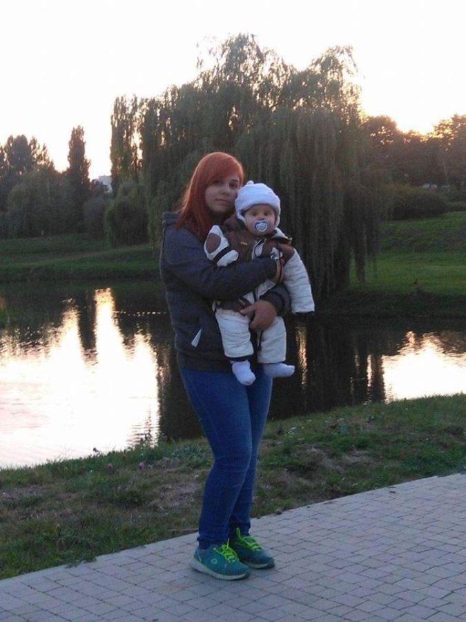 Sylwia urodziła Damianka gdy miała 16 lat./Archiwum własne 