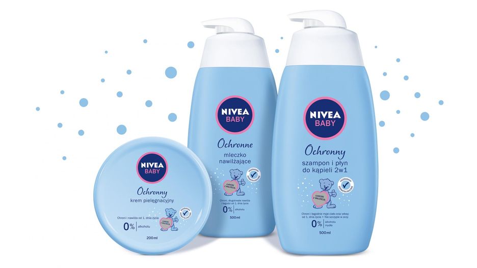 Pielęgnuj chwile z linią ochronną NIVEA BABY
